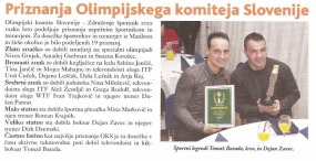 Priznanja Olimpijskega komiteja Slovenije